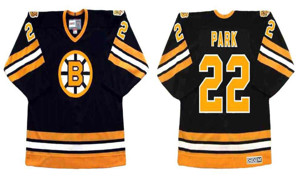 2019 Men Boston Bruins 22 Park Black CCM NHL jerseys